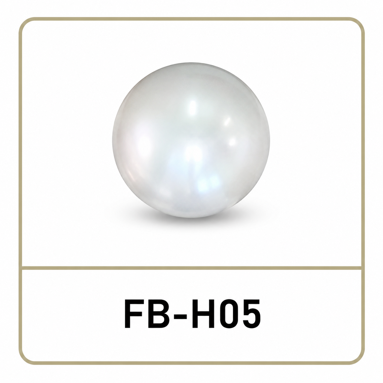 Imported Pearl Essence FB-H05 White Pearl Pigment
