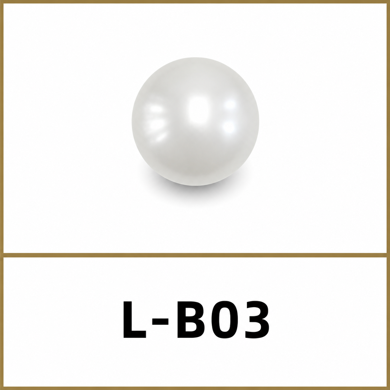 L-B03 WHITE pearl essence sample